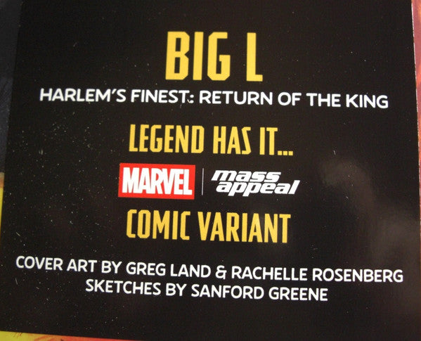 Big L : Harlem's Finest: Return Of The King (LP, Album, Ltd, Ora)