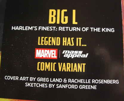 Big L : Harlem's Finest: Return Of The King (LP, Album, Ltd, Ora)