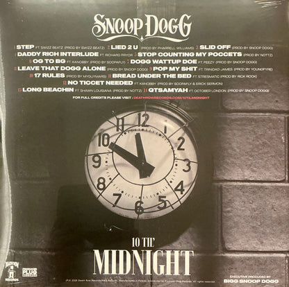 Snoop Dogg : 10 Til' Midnight (LP, Album, Ltd, Lag)