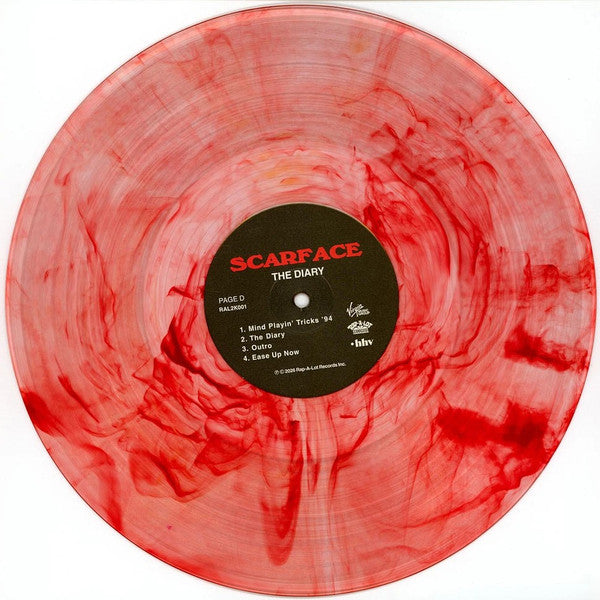 Scarface (3) : The Diary (2xLP, Album, Ltd, Num, RE, RM, Blo)