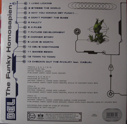 Del Tha Funkee Homosapien : Future Development (2xLP, Album, RE, Blu)