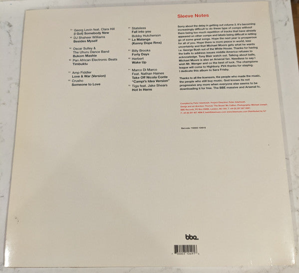 Various : Beats And Pieces Volume Three (3xLP, Comp)