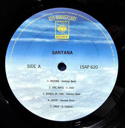 Santana : Santana (LP, Album, Ltd, RE)