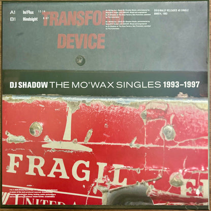 DJ Shadow : The MoʼWax Singles 1993-1997 (12" + 12" + 12" + 12" + 12", M/Print + 12", M/Prin)
