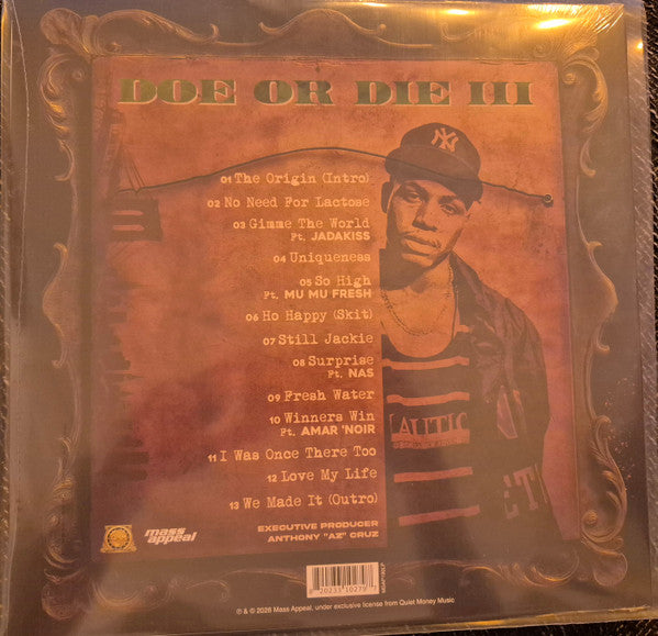 AZ : Doe Or Die III (LP, Album, Ltd, Eme)