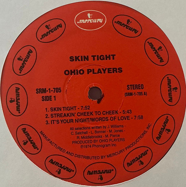 Ohio Players : Skin Tight (LP, Album, RE, Gat)