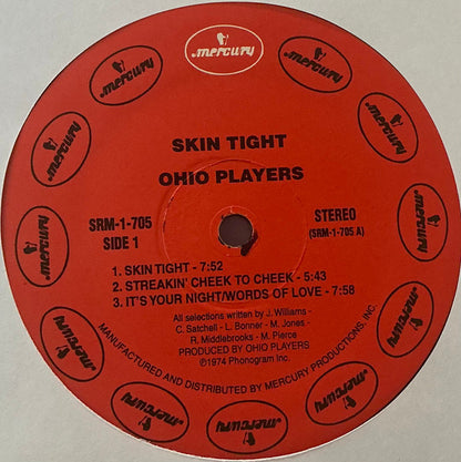 Ohio Players : Skin Tight (LP, Album, RE, Gat)