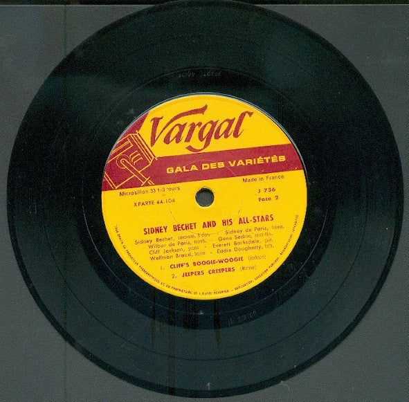 Sidney Bechet And His All-Stars : Walkin' And Talkin' To Myself (7")
