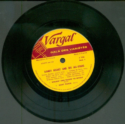 Sidney Bechet And His All-Stars : Walkin' And Talkin' To Myself (7")