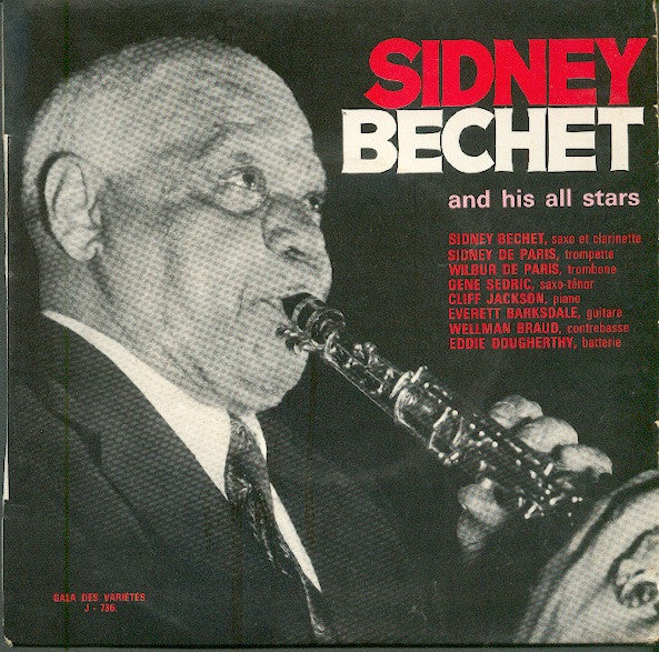 Sidney Bechet And His All-Stars : Walkin' And Talkin' To Myself (7")