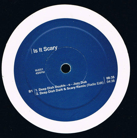Michael Jackson : Is It Scary (12", Maxi, Promo, Gen)