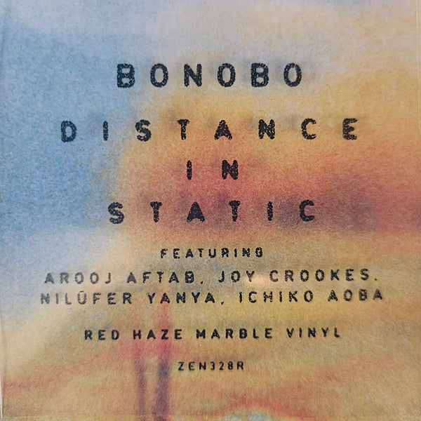 Bonobo : Distance In Static (2xLP, Album, Ltd, Red)