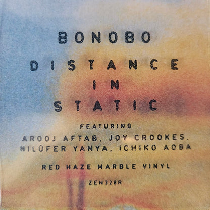 Bonobo : Distance In Static (2xLP, Album, Ltd, Red)
