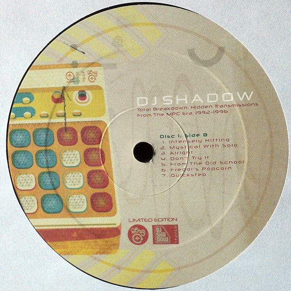 DJ Shadow : Total Breakdown: Hidden Transmissions From The MPC Era, 1992-1996 (2xLP, Ltd)