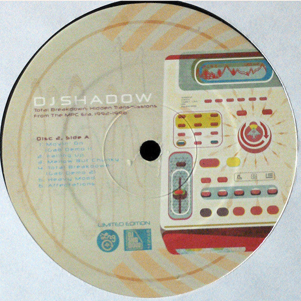 DJ Shadow : Total Breakdown: Hidden Transmissions From The MPC Era, 1992-1996 (2xLP, Ltd)