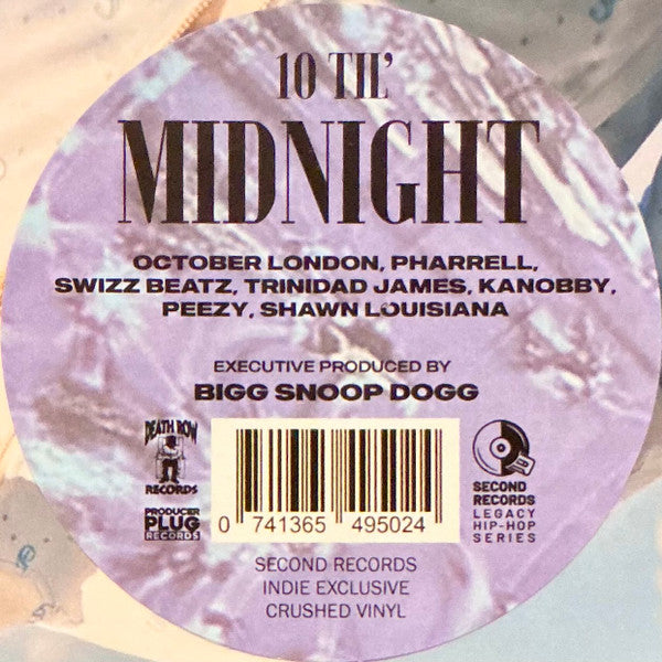Snoop Dogg : 10 Til' Midnight (LP, Album, Ltd, Cru)