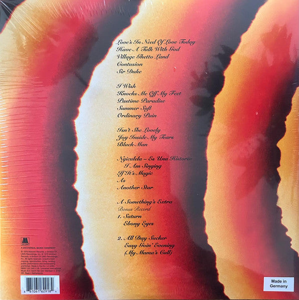 Stevie Wonder : Songs In The Key Of Life (2xLP + 7" + Album, Ltd, RE, RP, Ora)
