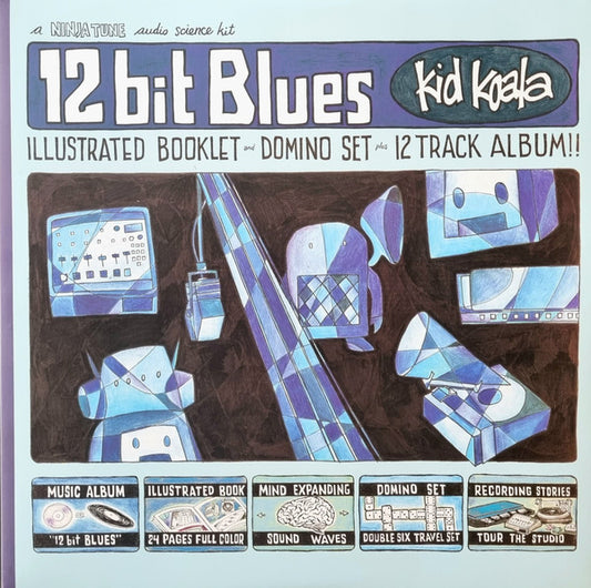Kid Koala : 12 Bit Blues (2x12", Album)