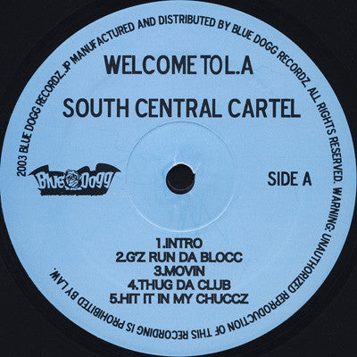 South Central Cartel : Welcome To L.A. (2xLP)