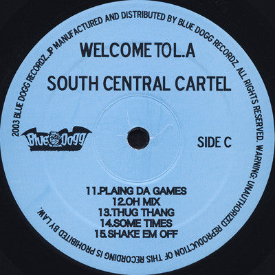 South Central Cartel : Welcome To L.A. (2xLP)