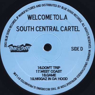 South Central Cartel : Welcome To L.A. (2xLP)