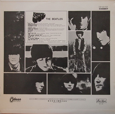 The Beatles : Rubber Soul (LP, Album, RE, Red)
