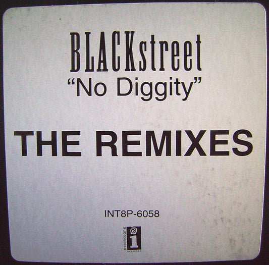 BLACKstreet : No Diggity (The Remixes) (12", Promo)