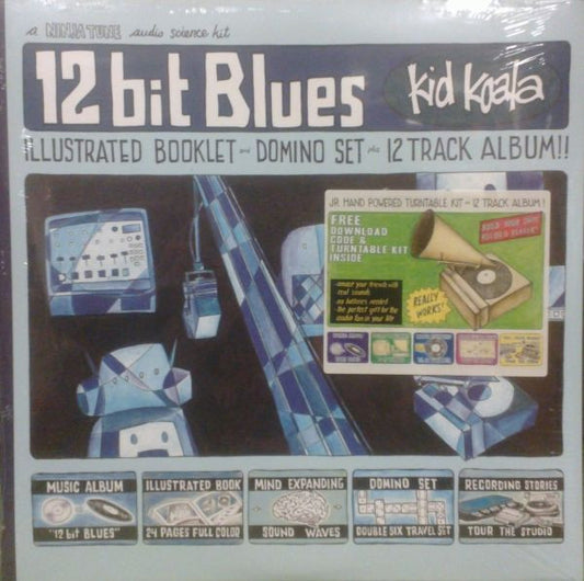 Kid Koala : 12 Bit Blues (2xLP, Album + Flexi, 5", S/Sided + Ltd)