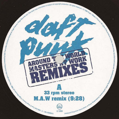 Daft Punk : Around The World (Ricanstructed By Masters At Work) (2x12", Ltd)