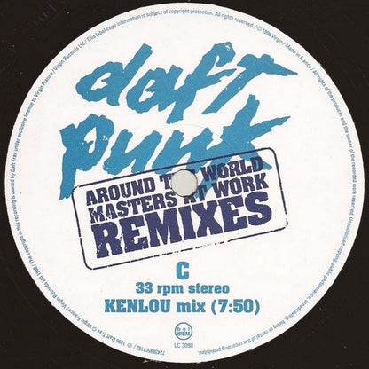 Daft Punk : Around The World (Ricanstructed By Masters At Work) (2x12", Ltd)