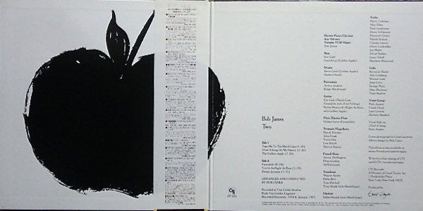 Bob James : Two (LP, Album, Gat)