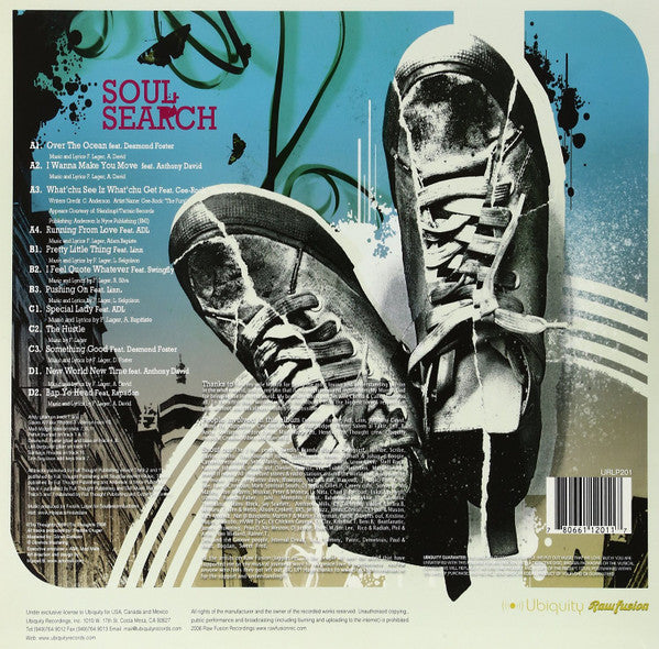 Freddie Cruger Aka Red Astaire : Soul Search (2xLP, Album)