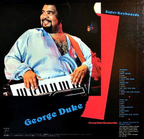 George Duke : Super Keyboards - Greatest Hits (LP, Comp)