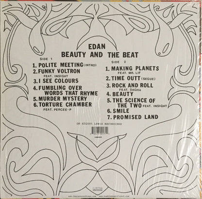 Edan : Beauty And The Beat (LP, Album)