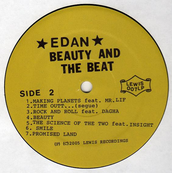 Edan : Beauty And The Beat (LP, Album)