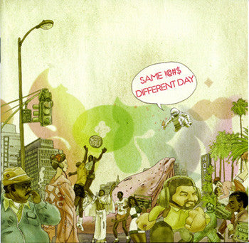 Lyrics Born : Same !@#$, Different Day (2xLP, Album)