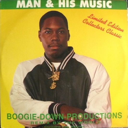 Boogie Down Productions : Man & His Music (2xLP, Album, Ltd, RE)