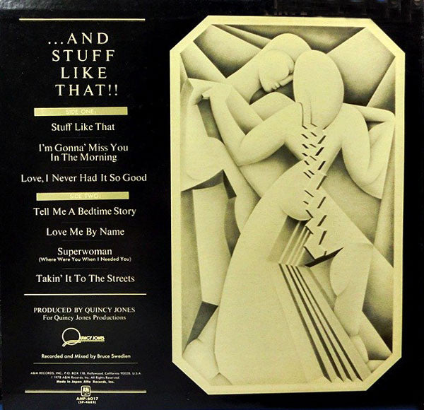 Quincy Jones : Sounds ... And Stuff Like That!! (LP, Album, RE)