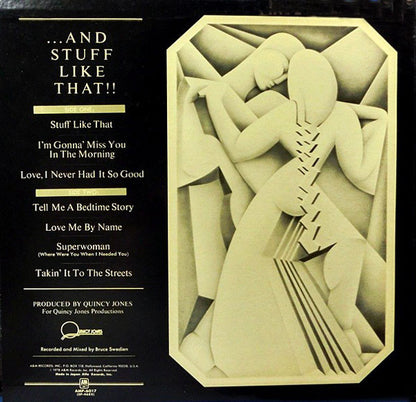 Quincy Jones : Sounds ... And Stuff Like That!! (LP, Album, RE)