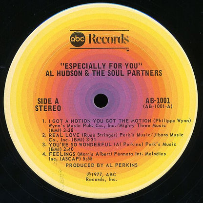Al Hudson & The Partners : Especially For You (LP, Album)
