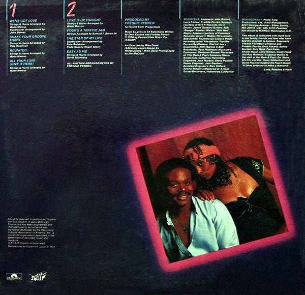 Peaches & Herb : 2 Hot! (LP, Album)