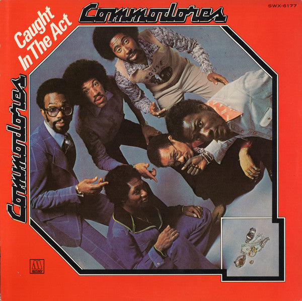 Commodores : Caught In The Act (LP, Album)