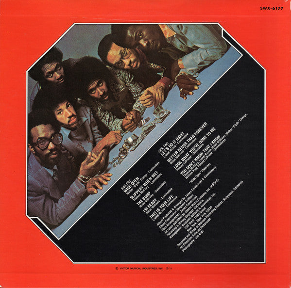 Commodores : Caught In The Act (LP, Album)