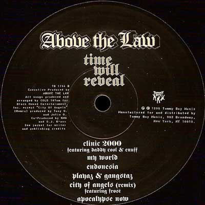 Above The Law : Time Will Reveal (LP, Album)