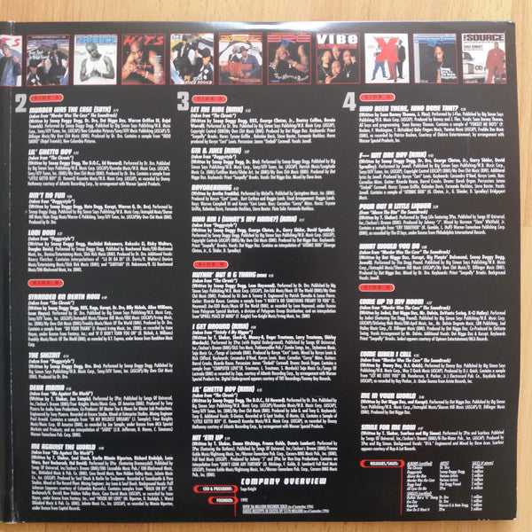 Various : Death Row - Greatest Hits (4xLP, Comp, RE, RM)