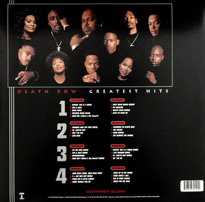 Various : Death Row - Greatest Hits (4xLP, Comp, RE, RM)