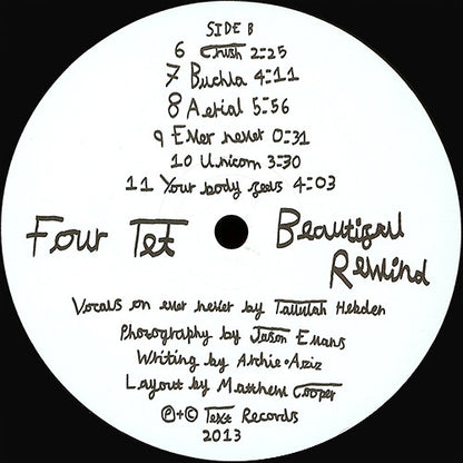Four Tet : Beautiful Rewind (LP, Album, 180)