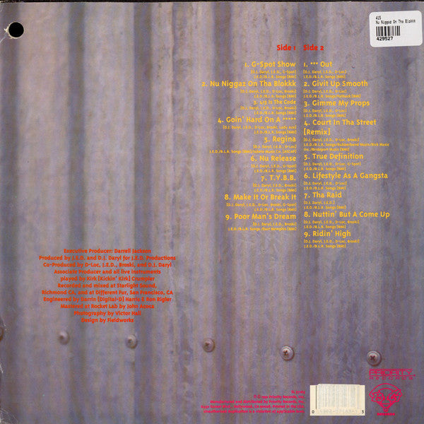 415 : Nu Niggaz On Tha Blokkk (LP, Album)
