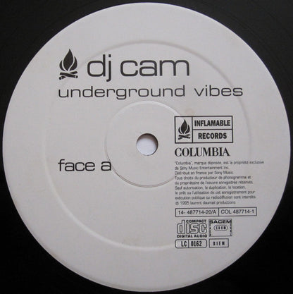 DJ Cam : Underground Vibes (2xLP, Album, RE)