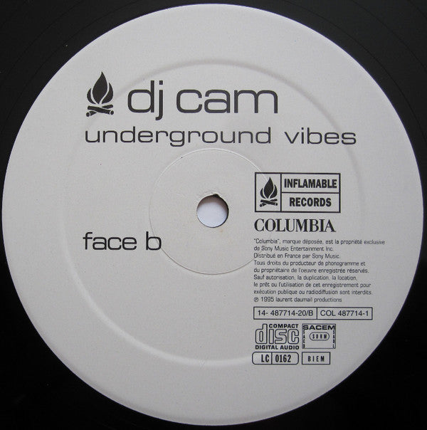 DJ Cam : Underground Vibes (2xLP, Album, RE)